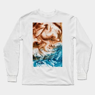 Abstract ocean Long Sleeve T-Shirt